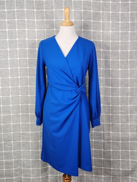 Dkny Dresses & Skirts - DKNY Side Knot Faux-wrap Sheath Dress